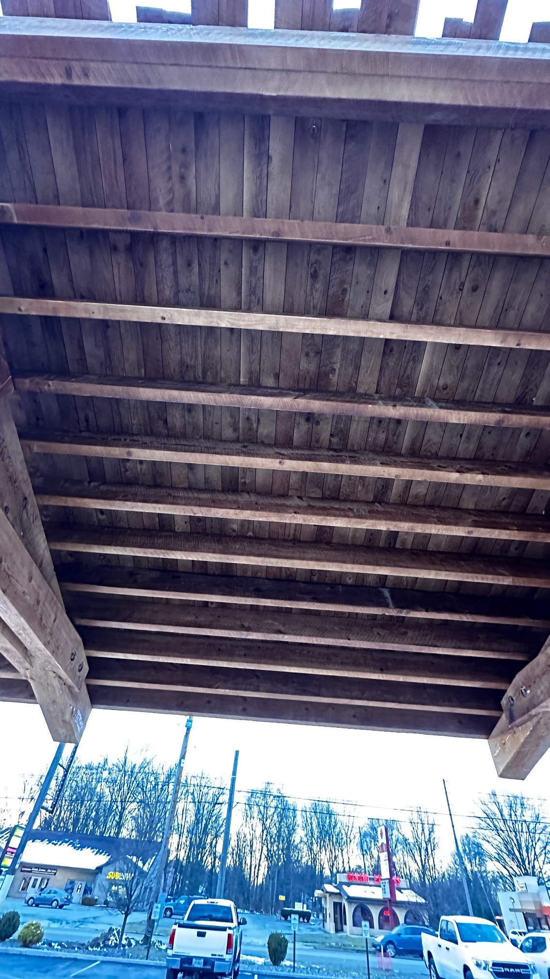 28×32 Timber Frame Pavilion Bar — photo 6