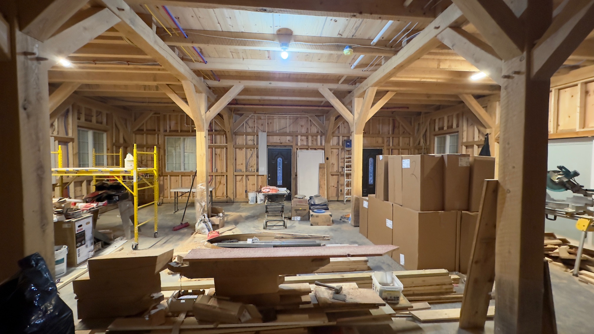 36×36 Timber frame barn with loft — photo 6