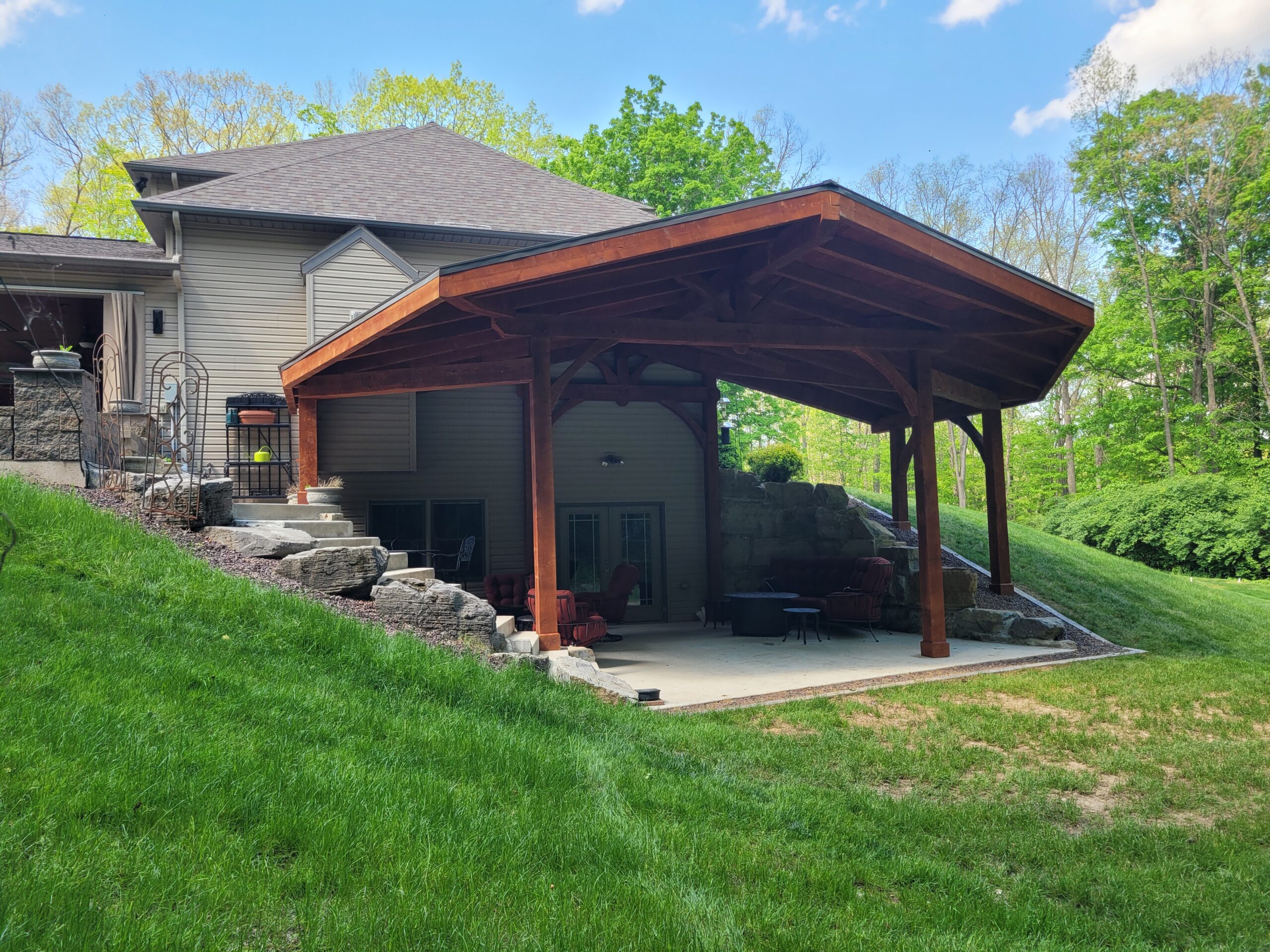 34×24 Timber Frame Pavilion — photo 8