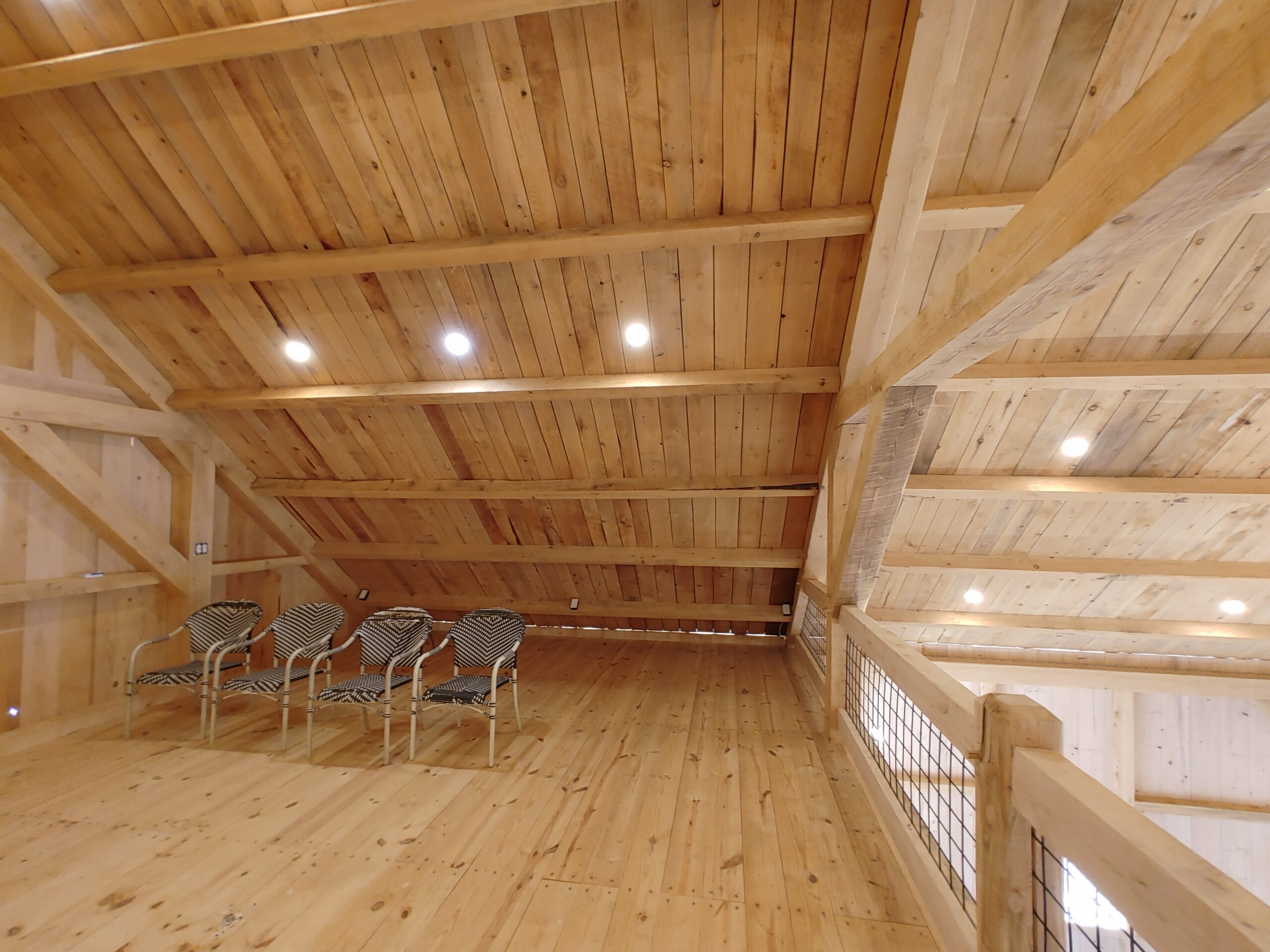 40×90 Timber Frame party barn and 40×60 Timber Frame sheep barn — photo 12