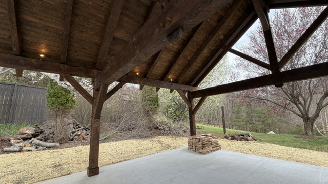 24×30 Timber Frame Pavilion — photo 7