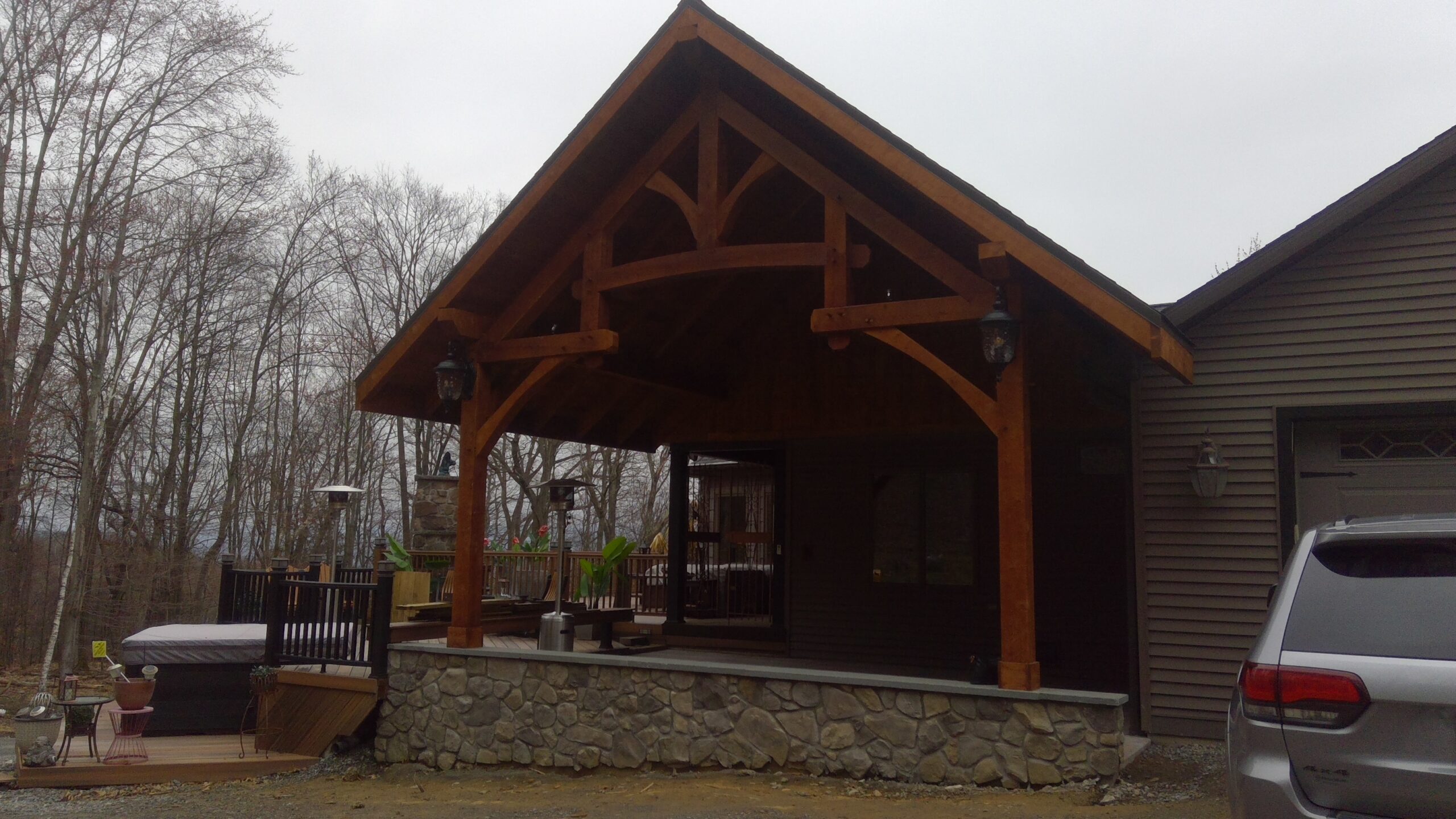 23×16 Timber Frame Tie in — photo 7