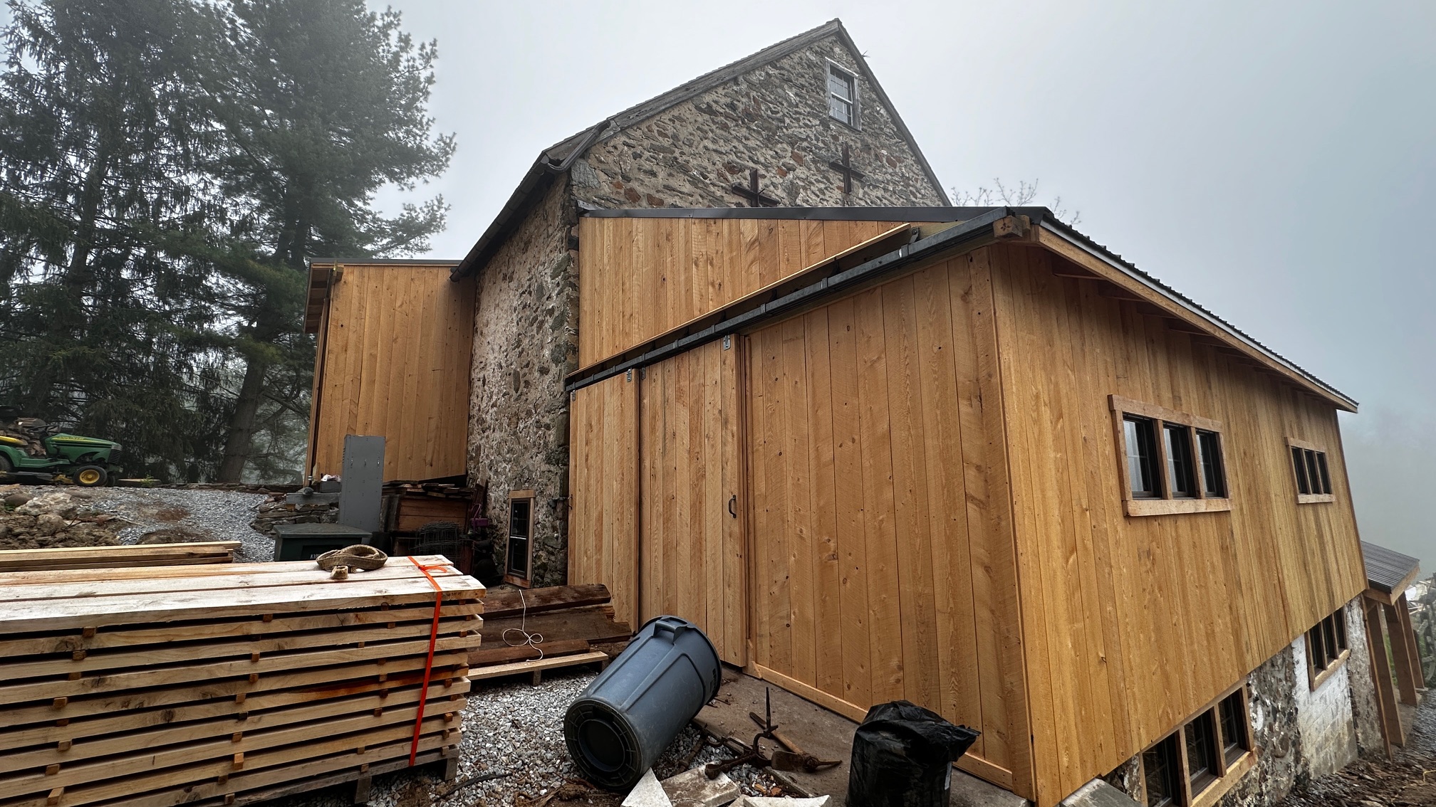 Timber Frame Barn Restore — photo 7