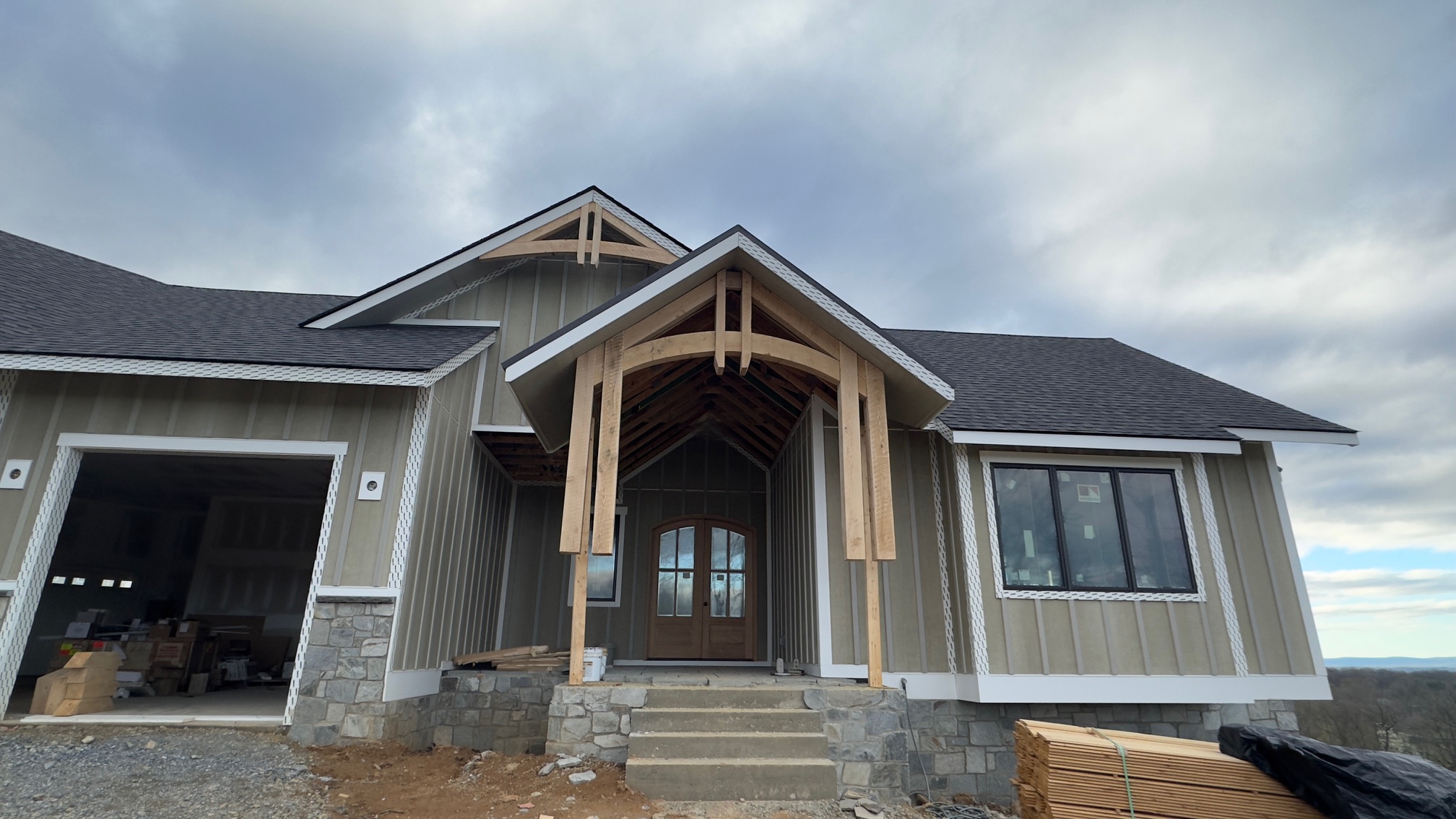 Timber Frame Great Room Accents — photo 8