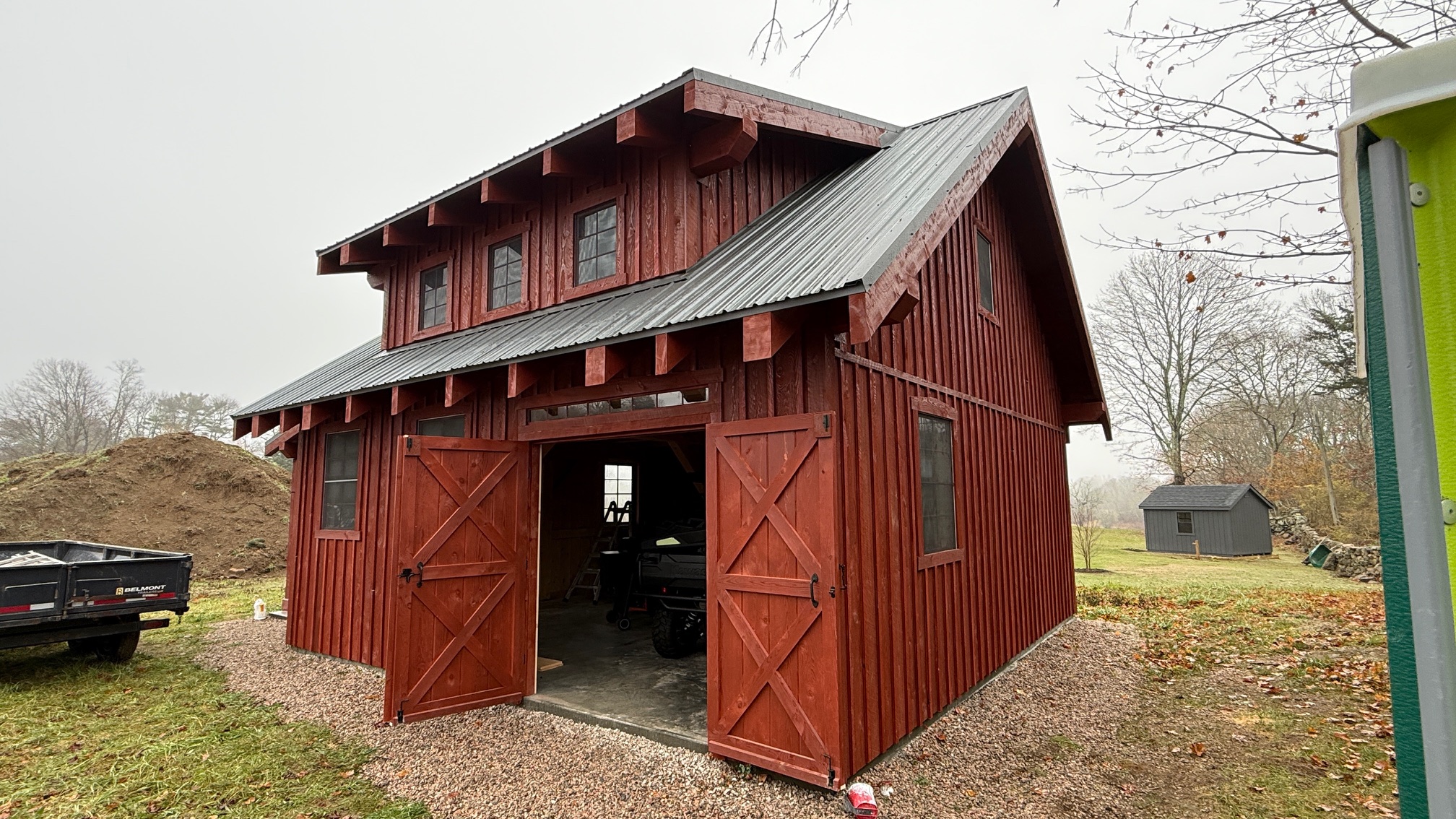 24×24 Timber Frame Garage. — photo 9