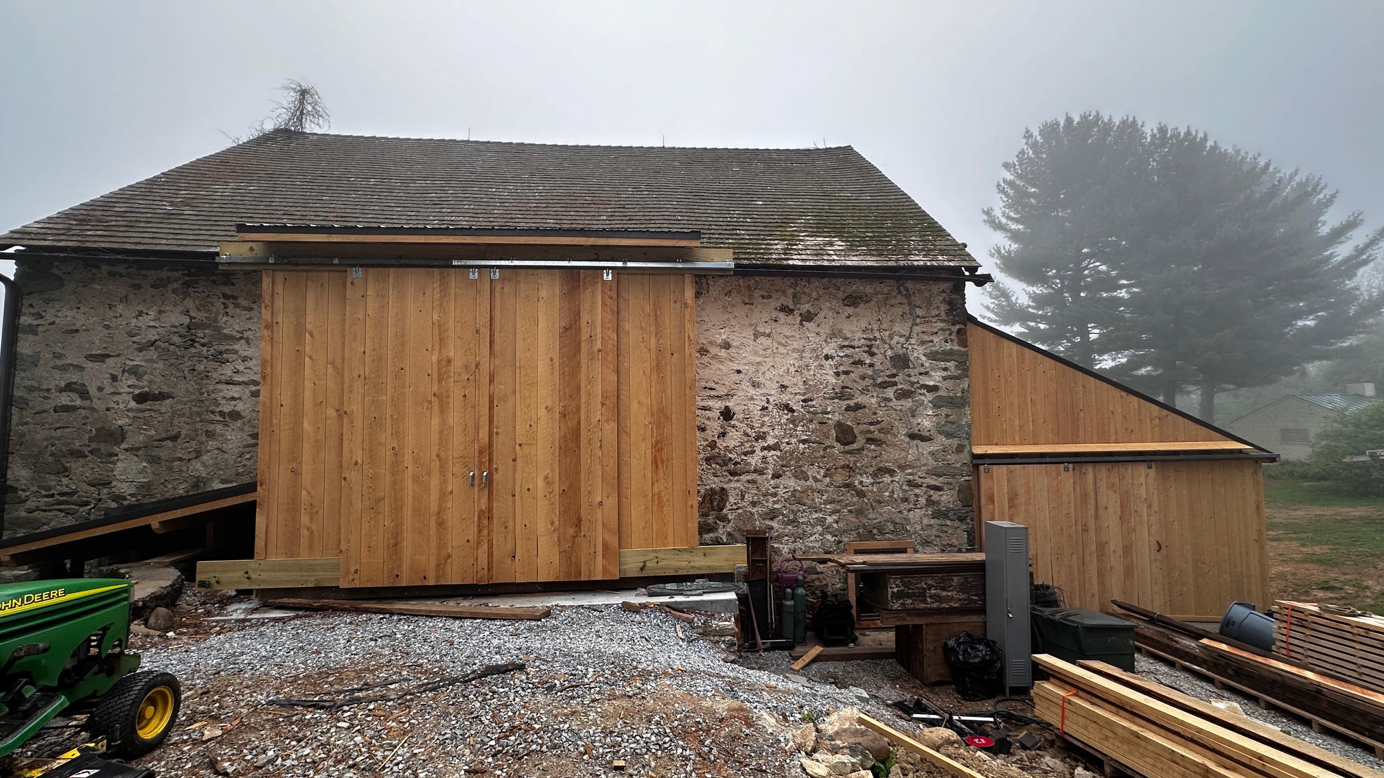 Timber Frame Barn Restore — photo 8