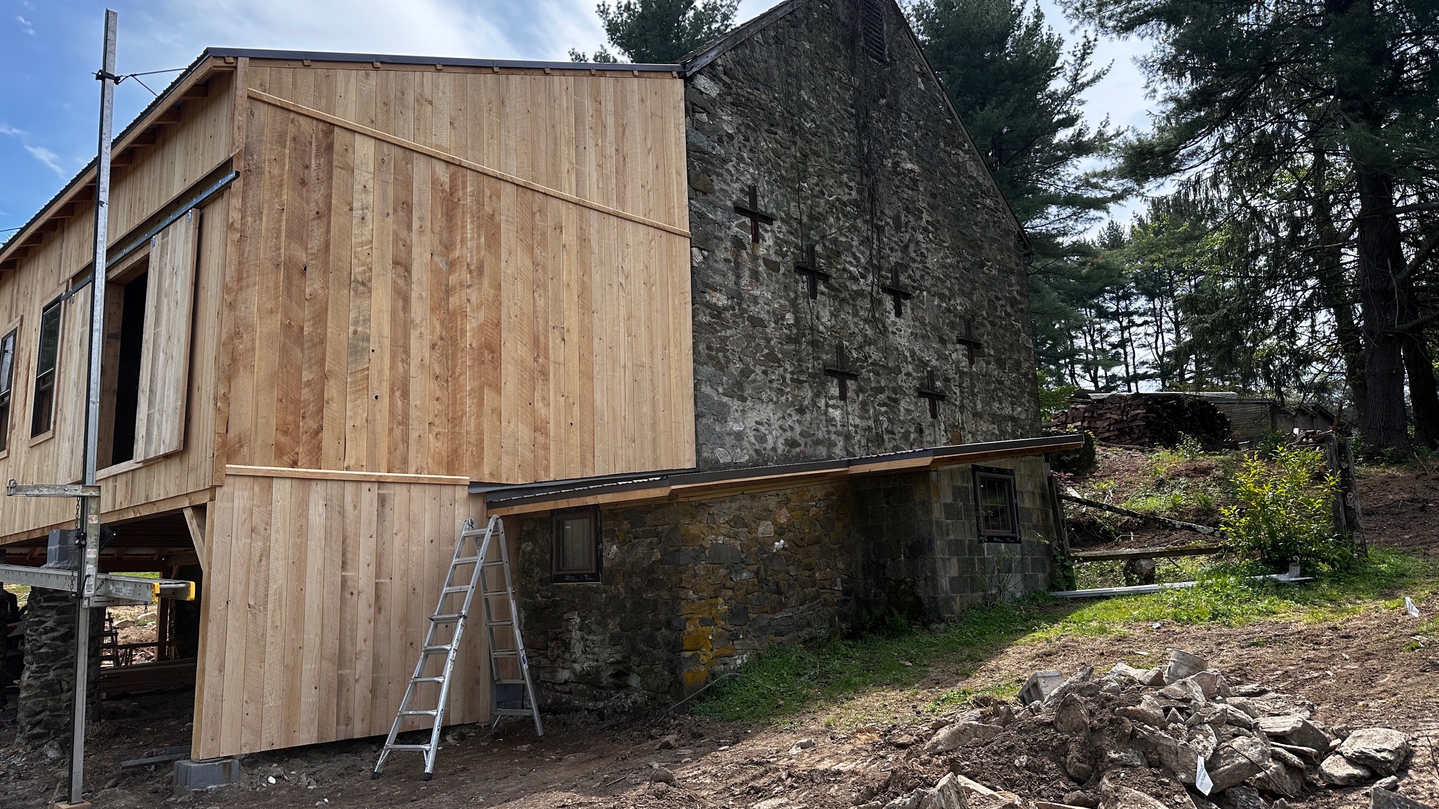 Timber Frame Barn Restore — photo 9