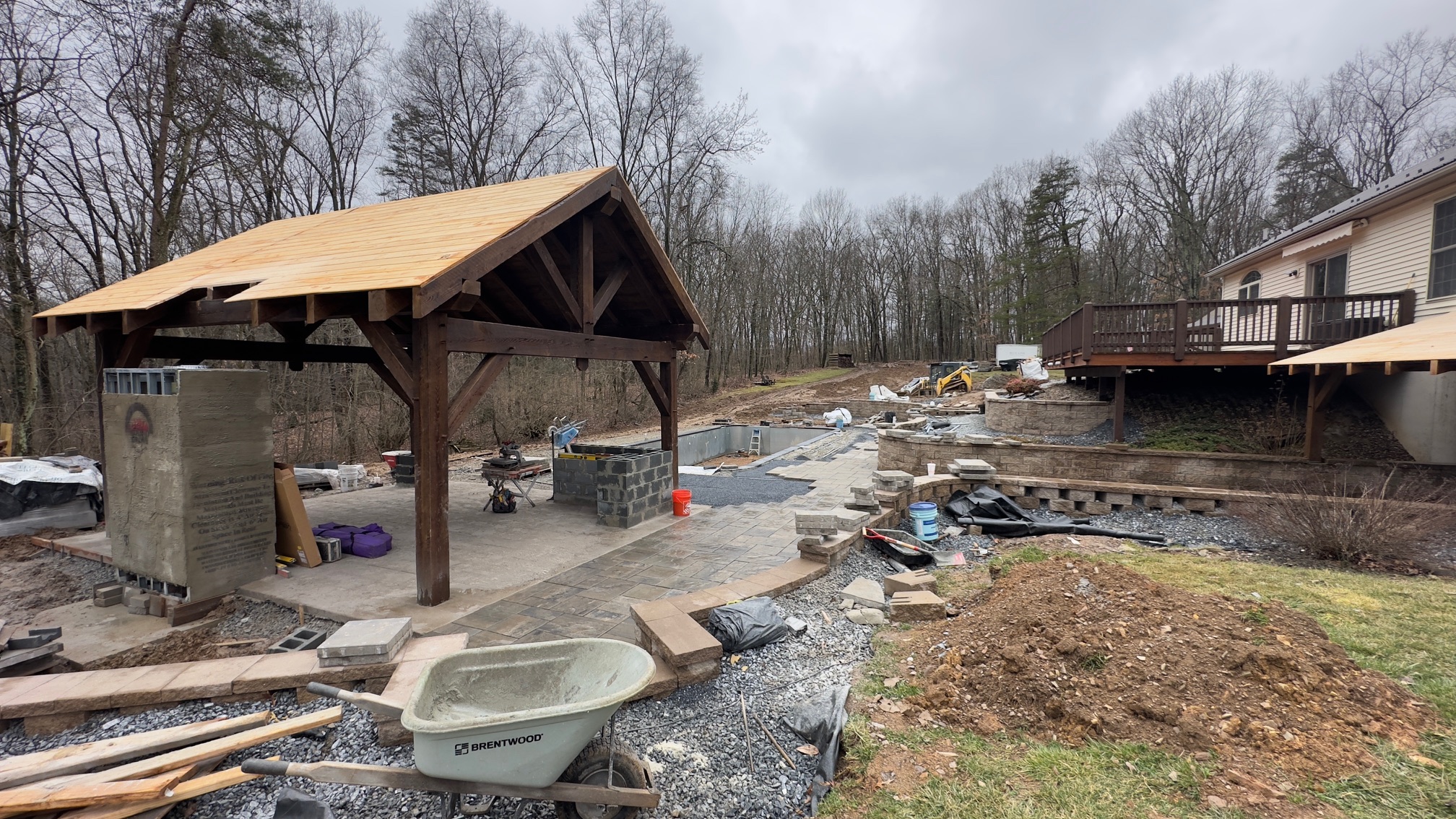 18×22 Timber Frame Pavilion — photo 9