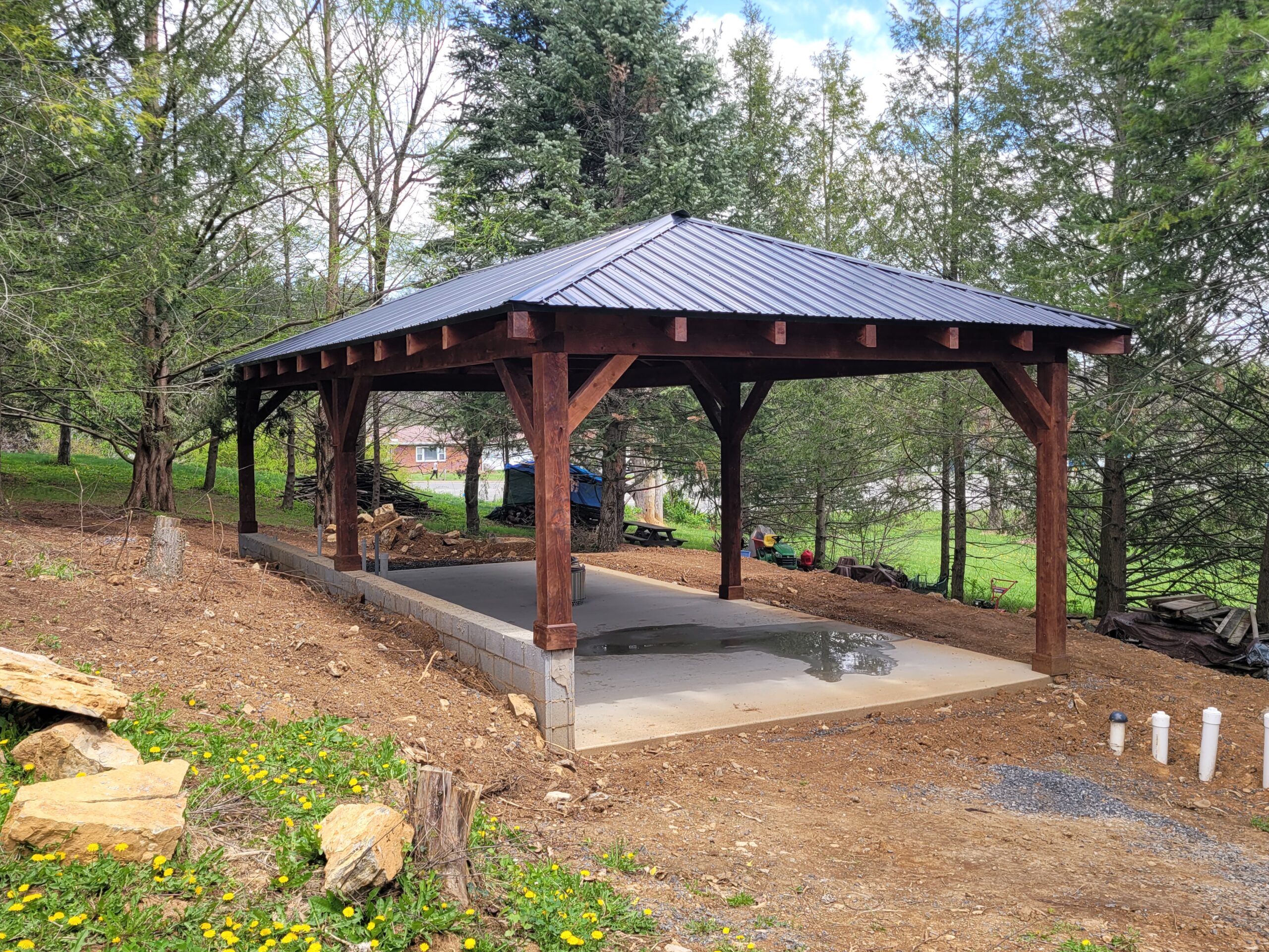 20×40 Hipped Roof Pavilion — photo 10