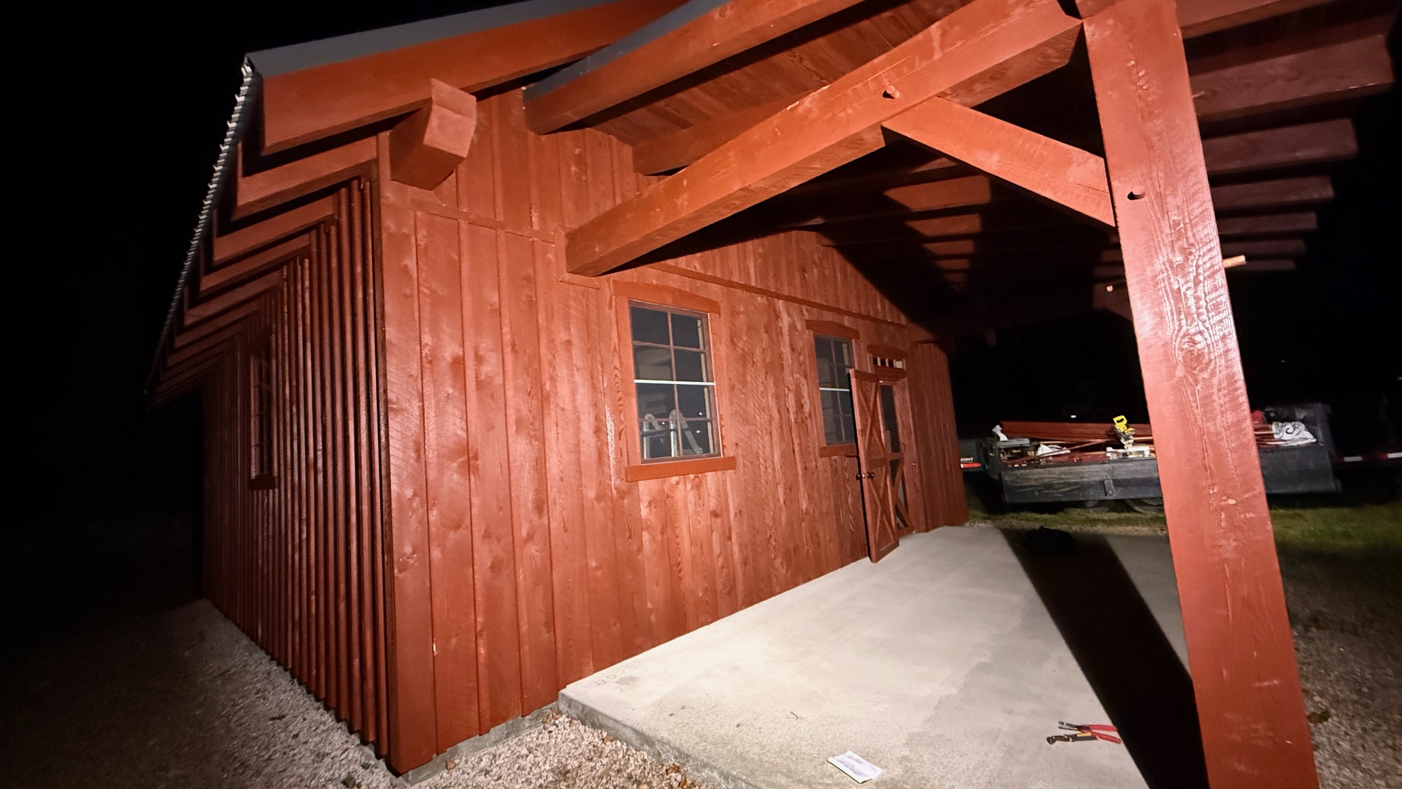 24×24 Timber Frame Garage. — photo 11