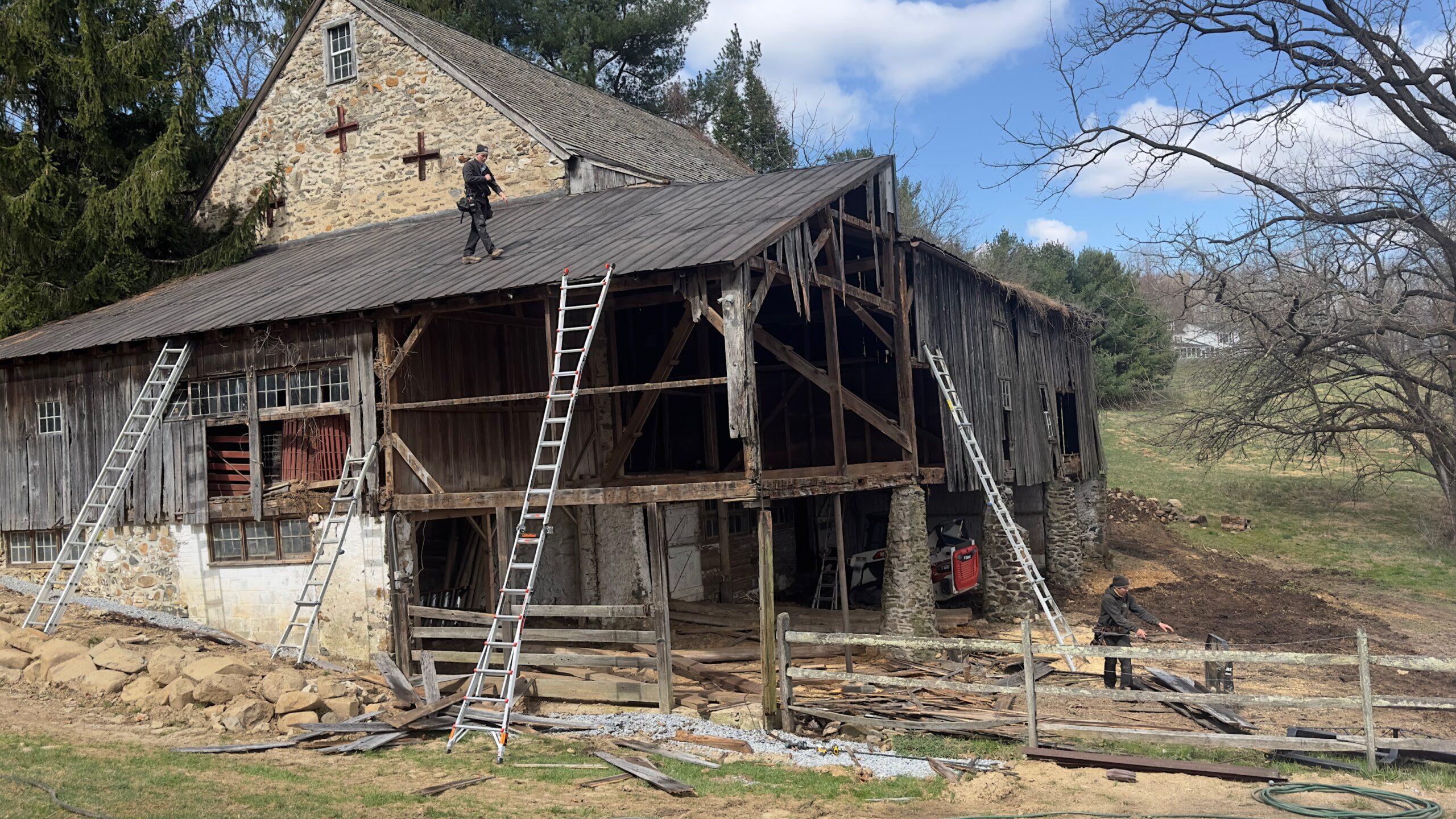 Timber Frame Barn Restore — photo 10